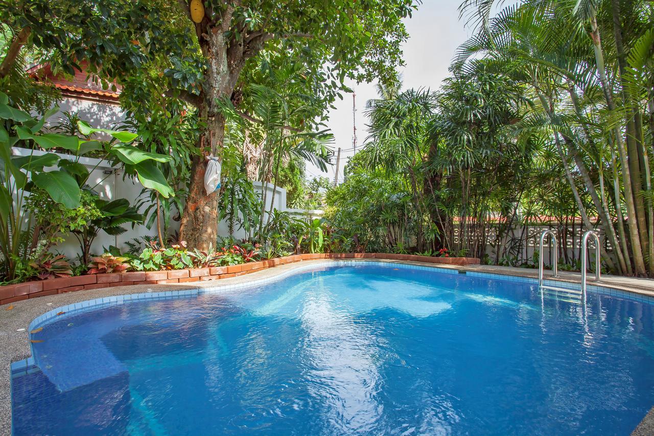 Traditional Thai Villa Nikkie In Tropical Nature, 4Br & Pool, Near Rawai Beach Nai Harn エクステリア 写真