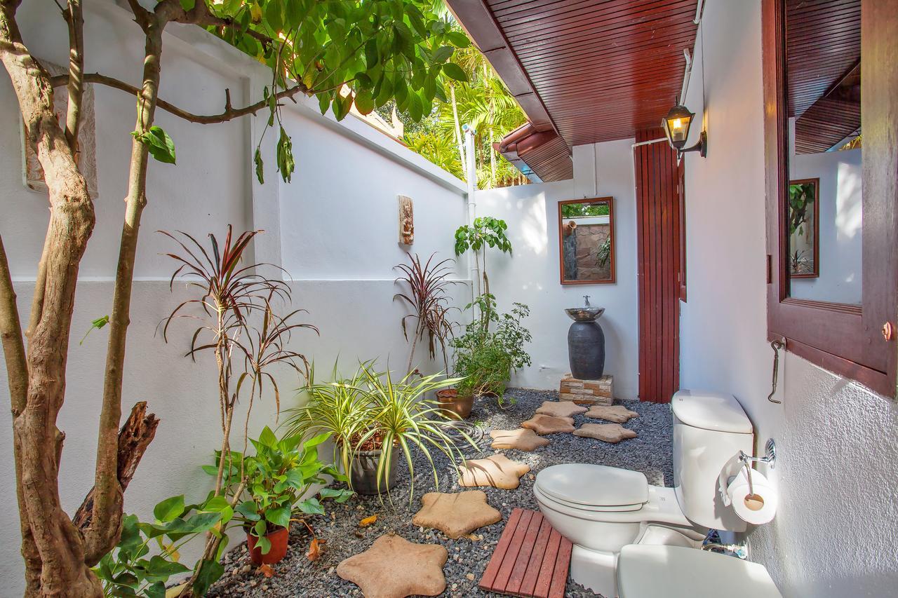 Traditional Thai Villa Nikkie In Tropical Nature, 4Br & Pool, Near Rawai Beach Nai Harn エクステリア 写真