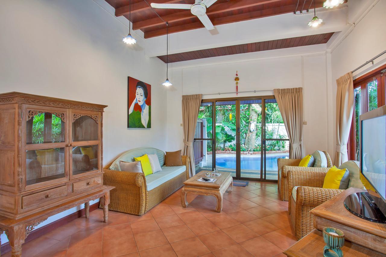 Traditional Thai Villa Nikkie In Tropical Nature, 4Br & Pool, Near Rawai Beach Nai Harn エクステリア 写真