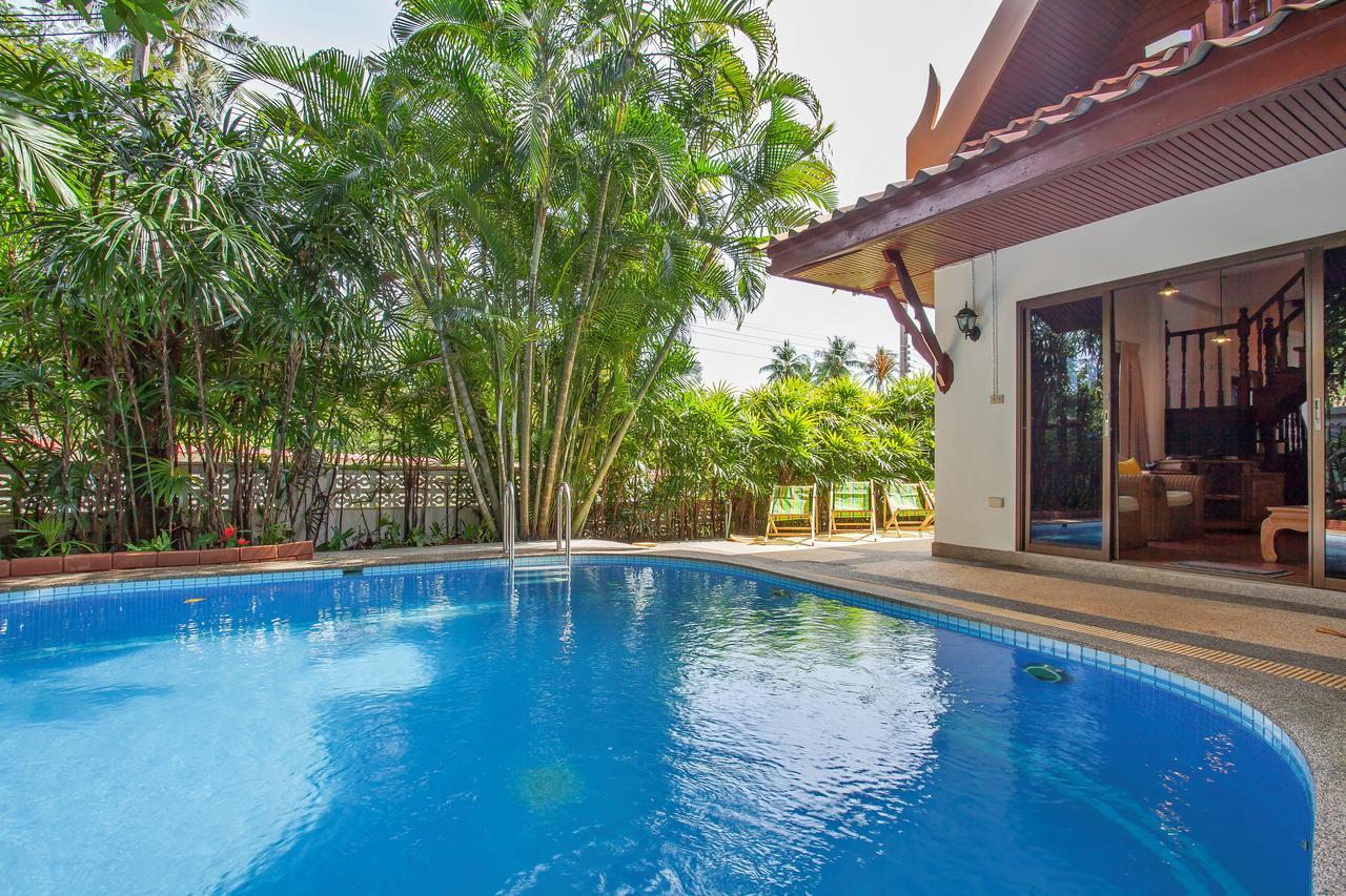 Traditional Thai Villa Nikkie In Tropical Nature, 4Br & Pool, Near Rawai Beach Nai Harn エクステリア 写真